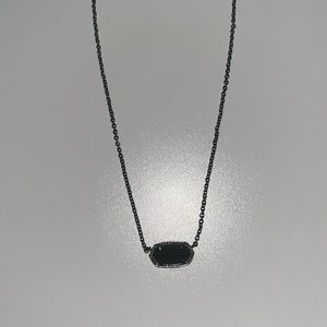 Kendra Scott balck necklace